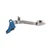 TRIGGER ASSEMBLY, PERFORMANCE, GLOCK, GEN 5, FLAT TRIGGER, BLUE/BLACK SAFETY