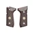 GRIPS, BERETTA, 92/96, CHECKERED, G10, BLACK CHERRY