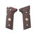 GRIPS, BERETTA, VERTEC, 92/96, CHECKERED, G10, BLACK CHERRY