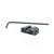 REAR SIGHT, BERETTA, 92/96 FS, BATTLESIGHT, SERRATED BLADE, BLACK, .300"