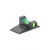 FRONT SIGHT, BERETTA/WILSON 92G BRIGADIER TACTICAL, GREEN FIBER OPTIC