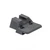 REAR SIGHT, SPRINGFIELD XD, VICKERS ELITE, BATTLESIGHT, SERRATED BLADE, BLACK