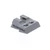 REAR SIGHT, H&K, VICKERS ELITE, BATTLESIGHT, SERRATED BLADE, BLACK