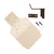 TARGET PLATE, 12"X21", SCORABLE SILHOUETTE, WITH MOUNTING BRACKET AND BOLTS