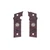 GRIPS, EDC X9 2.0, AGGRESSIVE STARBURST WITH TRAK PATTERN, G10, BLACK CHERRY
