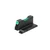 FRONT SIGHT, RUGER GP100, SNAG FREE, GREEN FIBER OPTIC, .275
