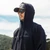 HOODIE, PULLOVER, LOGO, BLACK