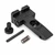 REAR SIGHT, RUGER GP100, NEW MODEL BLACKHAWK, BATTLESIGHT, ADJUSTABLE, SERRATED BLADE, SQUARE NOTCH, BLACK