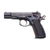 Guncrafter Industries, CZ 75B Executive Series, 9mm, Hot Salt Blue Slide, Color Case Hardened Frame, Frag Pattern