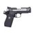 EDC X9, 9mm, Ambi Safety, Black Slide with Polished Stainless Sides, Black Frame
