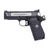 EDC X9, 9mm, Ambi Safety, Black Slide with Polished Stainless Sides, Black Frame