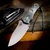 COMBAT UTILITY BLADE (C.U.B.), BLACK / GRAY G10, WILSON COMBAT / STEVE WOODS