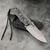 COMBAT UTILITY BLADE (C.U.B.), BLACK / GRAY G10, WILSON COMBAT / STEVE WOODS