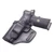 HOLSTER, EDC X9 4.25" WITH RAIL, RAPID RESPONSE, RIGHT HAND, 1.5" BELT, BLACK COWHIDE