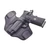 HOLSTER, EDC X9 4.25" WITH LIGHTRAIL, LOW-PROFILE II, LEFT HAND, 1.5" BELT, BLACK COWHIDE