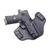 HOLSTER, EDC X9 4.25" WITH LIGHTRAIL, LOW-PROFILE II, LEFT HAND, 1.5" BELT, BLACK COWHIDE