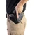 HOLSTER, EDC X9 4.25" WITH LIGHTRAIL, LOW-PROFILE II, LEFT HAND, 1.5" BELT, BLACK COWHIDE