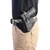 HOLSTER, EDC X9 4.25" WITH LIGHTRAIL, LOW-PROFILE II, LEFT HAND, 1.5" BELT, BLACK COWHIDE