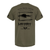 SHIRT, SHORT SLEEVE, STEADFAST AMERICAN, LEHIGH DEFENSE GEL BLOCK, GREEN