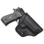 HOLSTER, BERETTA COMPACT/CENTURION, RAPID RESPONSE, RIGHT HAND, 1.5" BELT, BLACK COWHIDE