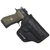 HOLSTER, BERETTA BRIGADIER, RAPID RESPONSE, RIGHT HAND, 1.5" BELT, BLACK COWHIDE