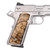 GRIPS, 1911, FULL-SIZE, MAMMOTH CROSSCUT, FLAT BOTTOM, ONE of ONE