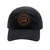 CAP, BLACK TACTICOOL, BROWN LEATHER PATCH, GUNCRAFTER LOGO