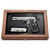 PRESENTATION BOX, WALNUT, GLASS TOP, FULL-SIZE/COMPACT 1911