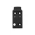 OPTIC PLATE, C-MORE FOOTPRINT, WITH REAR SIGHT DOVETAIL CUT