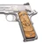 GRIPS, 1911, FULL-SIZE, MAMMOTH CROSSCUT, FLAT BOTTOM, ONE of ONE