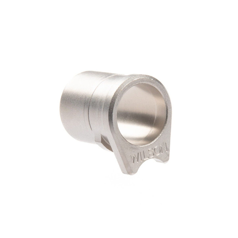 BUSHING, 1911 BARREL, BULLET PROOF, THICK FLANGE, GOVERNMENT, FULL-FIT, STAINLESS