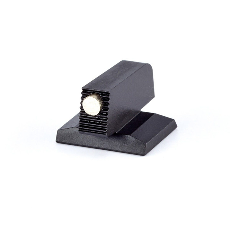 FRONT SIGHT, 1911, SNAG-FREE, WHITE GOLD BEAD, .160"