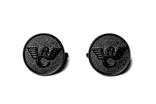 MEDALLION, BLACK, WILSON COMBAT, SET OF 2