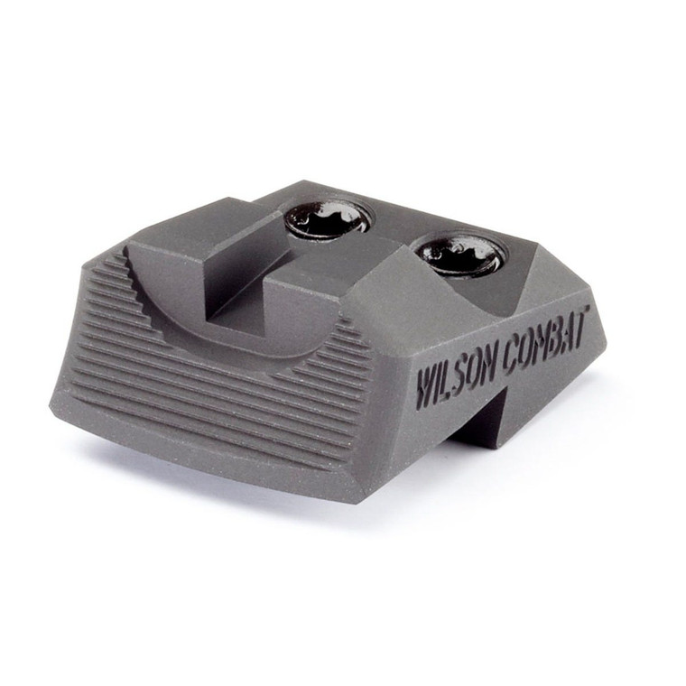 REAR SIGHT, 1911, BATTLESIGHT, SQUARE NOTCH, SERRATED BLADE, BLACK