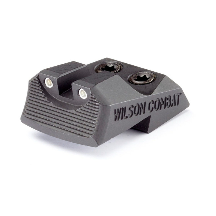 REAR SIGHT, 1911, BATTLESIGHT, SQUARE NOTCH, SERRATED BLADE, TRITIUM