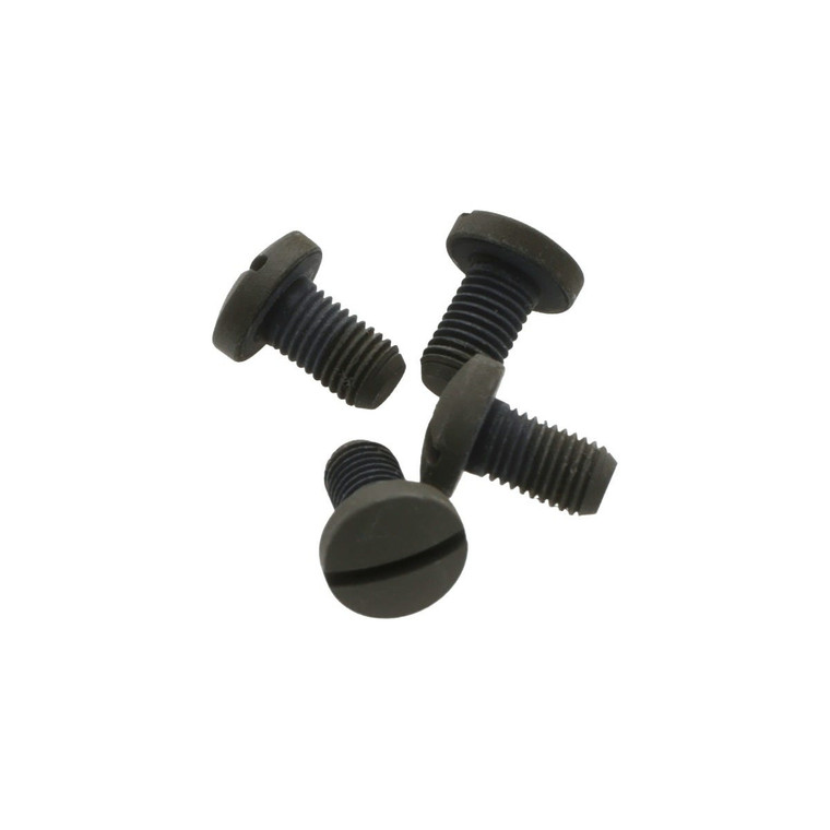 SCREW, 1911, GRIPS, SLOT HEAD, O.D. GREEN ARMOR-TUFF, PACKAGE OF 4
