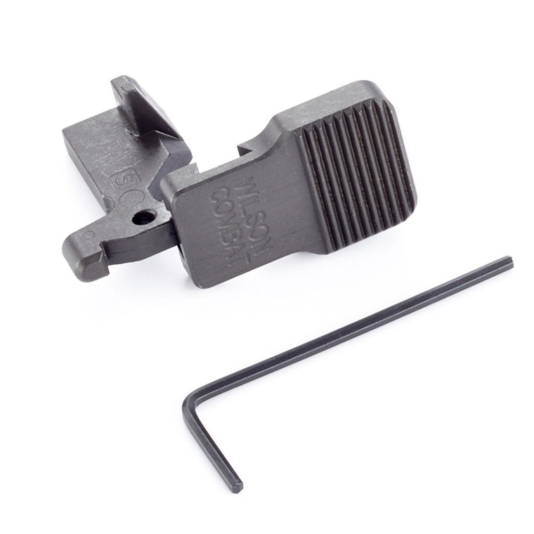 BOLT RELEASE, AR-15, MULTI CAL, EXTENDED/OVERSIZED, BLACK