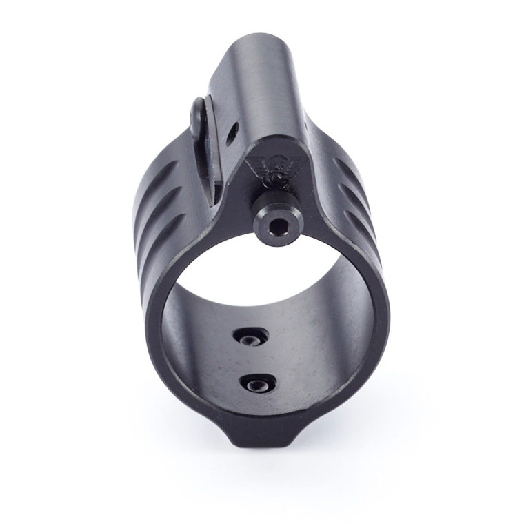 GAS BLOCK, ADJUSTABLE, WILSON COMBAT/SLR RIFLEWORKS, SENTRY 9 SET SCREW