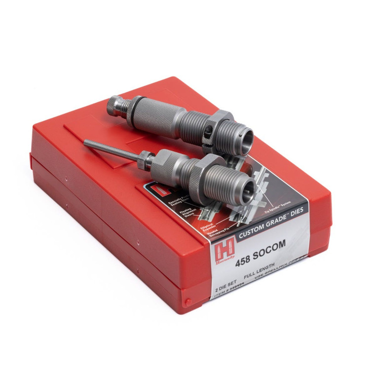 DIE SET, .458 SOCOM, CUSTOM 2-DIE, HORNADY, NEW DIMENSION