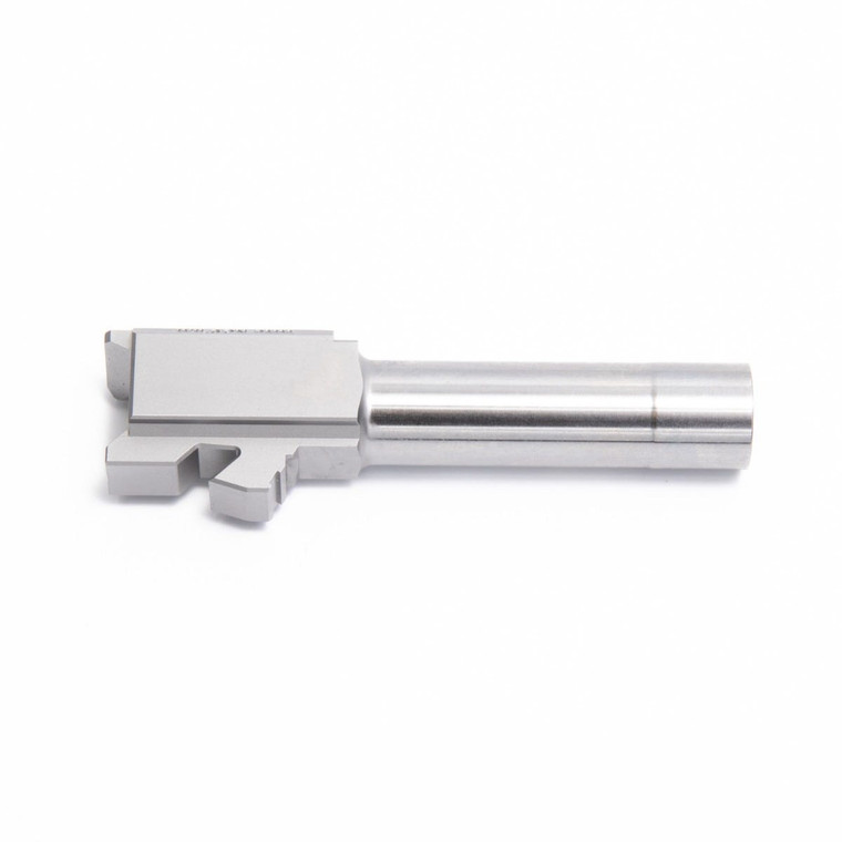 BARREL, MATCH GRADE, 9MM, GLOCK 26, GEN 3,4,&5, FULL-FIT, STAINLESS
