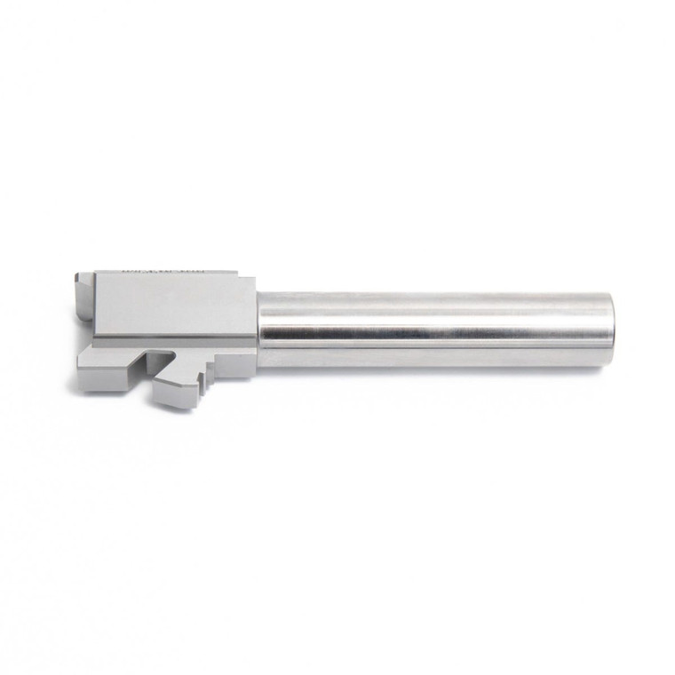 BARREL, MATCH GRADE, 9MM, GLOCK 19, GEN 3,4,&5, DROP-IN, STAINLESS