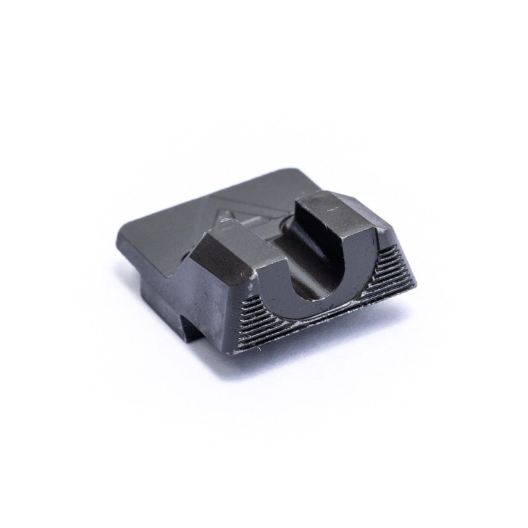REAR SIGHT, GLOCK 42/43/43X/48, VICKERS ELITE, BATTLESIGHT, SERRATED BLADE, BLACK