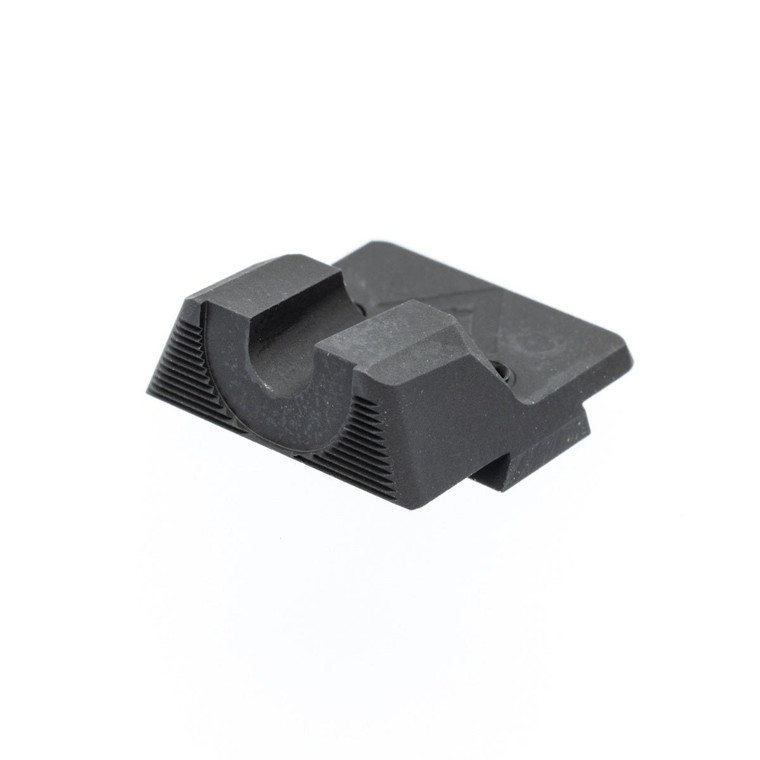 REAR SIGHT, SPRINGFIELD XD, VICKERS ELITE, BATTLESIGHT, SERRATED BLADE, BLACK