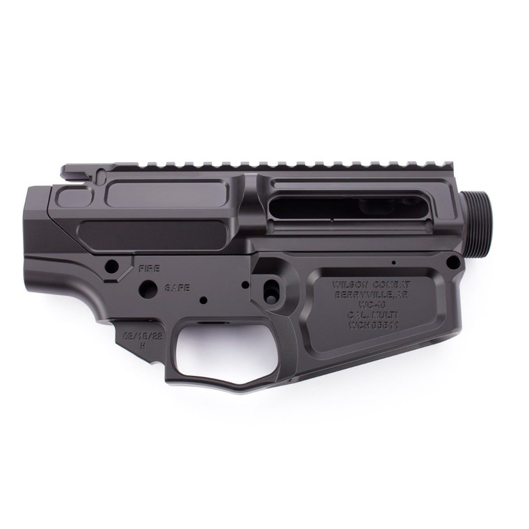 RECEIVER, AR-10, LOWER/UPPER, MATCHED SET, BILLET, LIGHTWEIGHT, BLACK