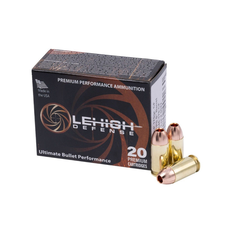 .45 ACP | 170GR, LEHIGH DEFENSE CF, 20/BOX