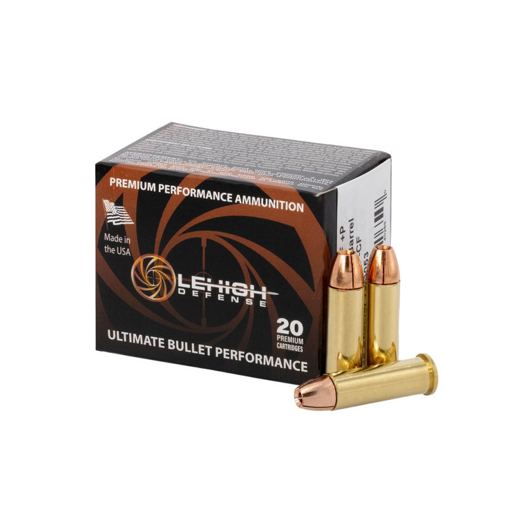 38 SPECIAL +P | 125GR, LEHIGH DEFENSE CF, 20/BOX