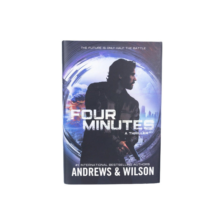 BOOK, FOUR MINUTES, BY ANDREWS & WILSON, AUTOGRAPHED HARDCOVER