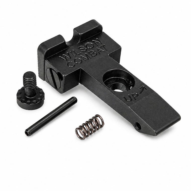 REAR SIGHT, RUGER GP100, NEW MODEL BLACKHAWK, BATTLESIGHT, ADJUSTABLE, SERRATED BLADE, BLACK