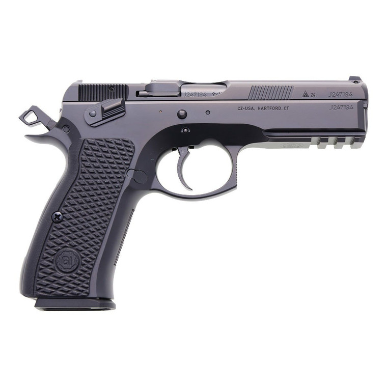 Guncrafter Industries, CZ 75 SP-01, 9mm, Blackout, DLC, Optic Ready, Holosun