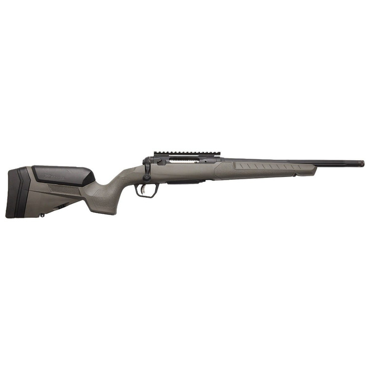Savage, 110 Trail Blazer, 300 HAM'R, 16.5", 1:12 Twist, Black Barrel, Flat Dark Gray Stock
